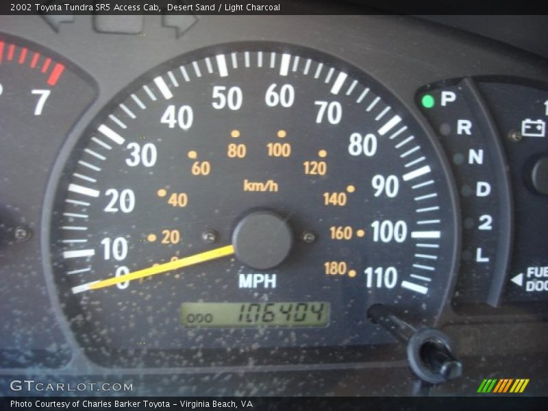 Desert Sand / Light Charcoal 2002 Toyota Tundra SR5 Access Cab
