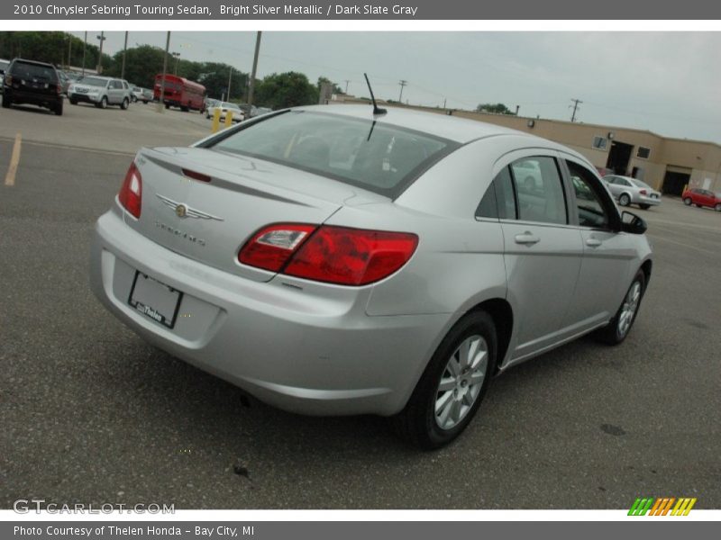 Bright Silver Metallic / Dark Slate Gray 2010 Chrysler Sebring Touring Sedan