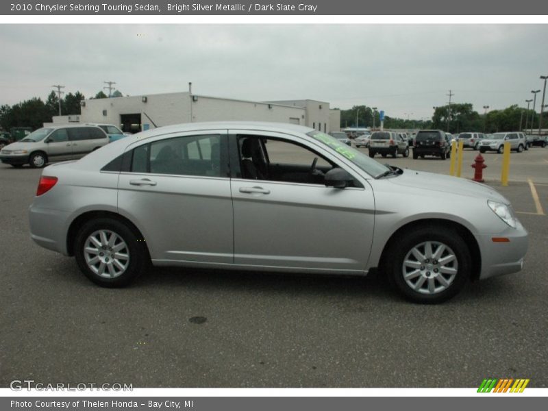 Bright Silver Metallic / Dark Slate Gray 2010 Chrysler Sebring Touring Sedan