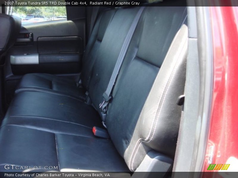 Radiant Red / Graphite Gray 2007 Toyota Tundra SR5 TRD Double Cab 4x4