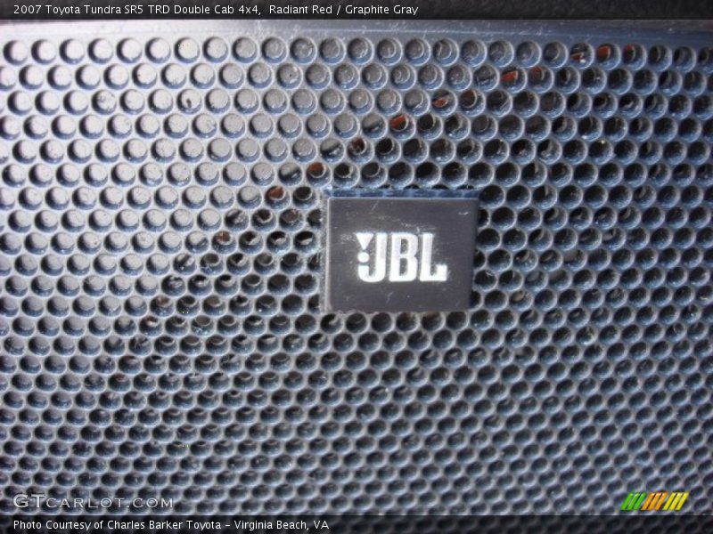 Radiant Red / Graphite Gray 2007 Toyota Tundra SR5 TRD Double Cab 4x4