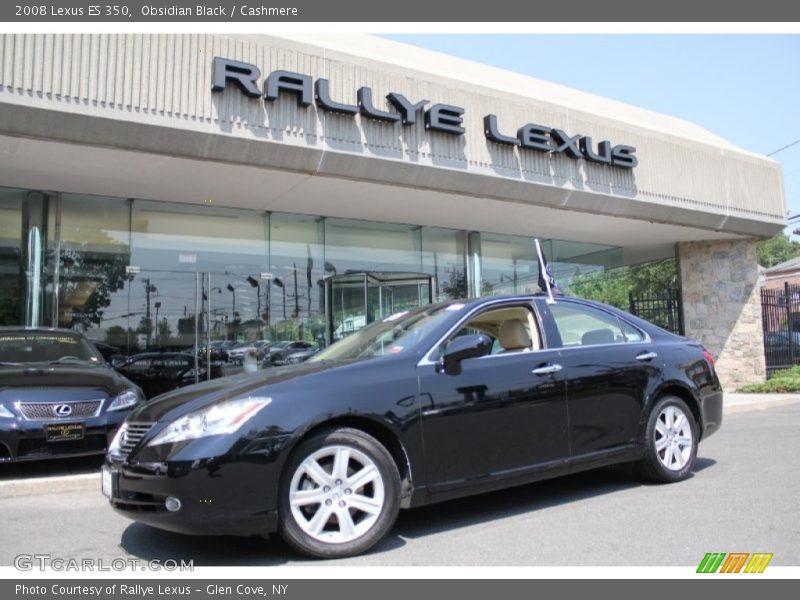 Obsidian Black / Cashmere 2008 Lexus ES 350