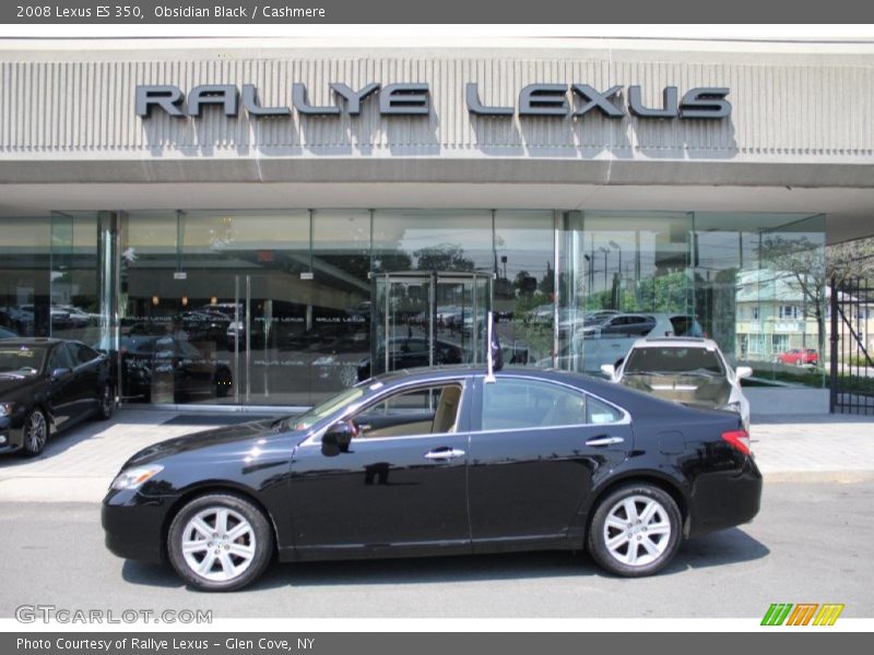 Obsidian Black / Cashmere 2008 Lexus ES 350