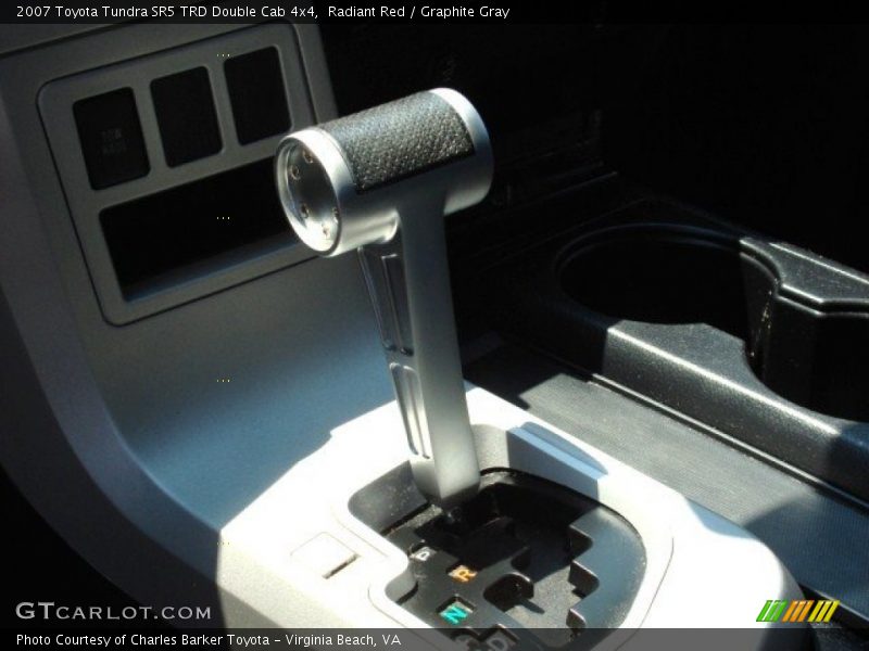 Radiant Red / Graphite Gray 2007 Toyota Tundra SR5 TRD Double Cab 4x4