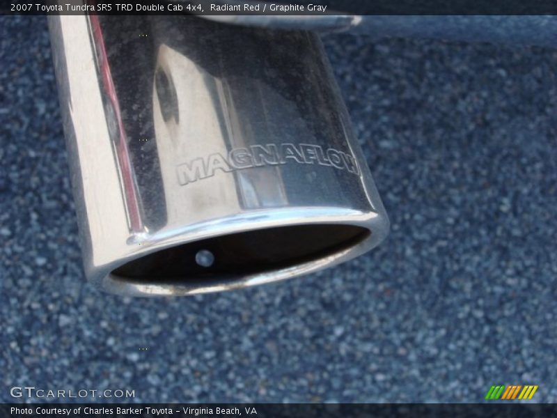 Radiant Red / Graphite Gray 2007 Toyota Tundra SR5 TRD Double Cab 4x4