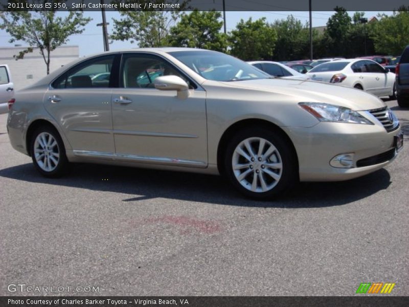 Satin Cashmere Metallic / Parchment 2011 Lexus ES 350