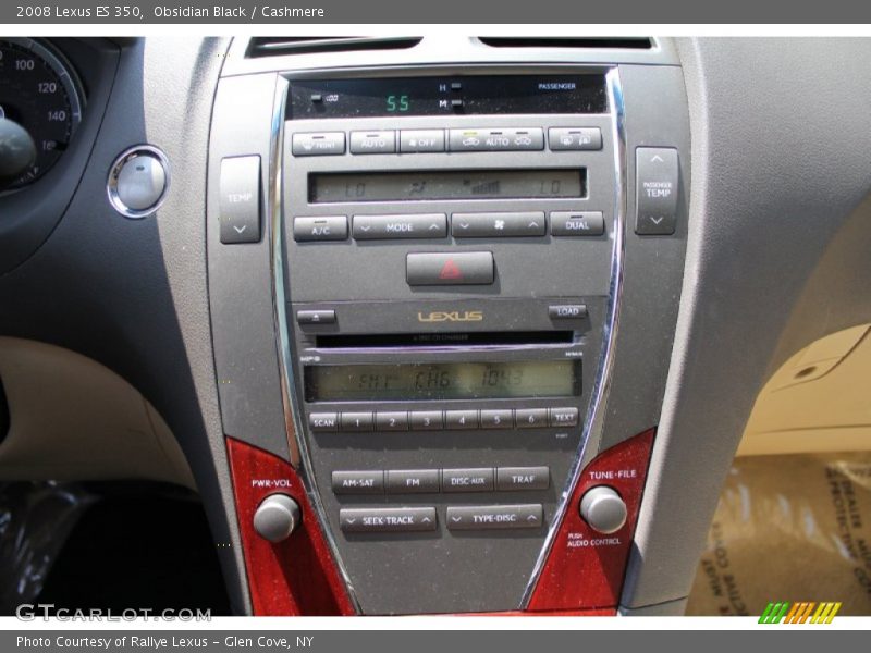 Obsidian Black / Cashmere 2008 Lexus ES 350