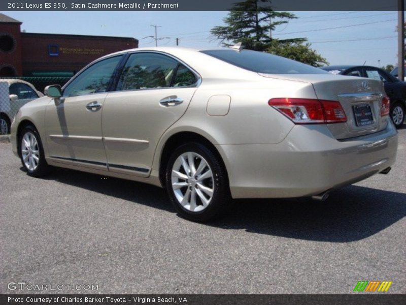 Satin Cashmere Metallic / Parchment 2011 Lexus ES 350