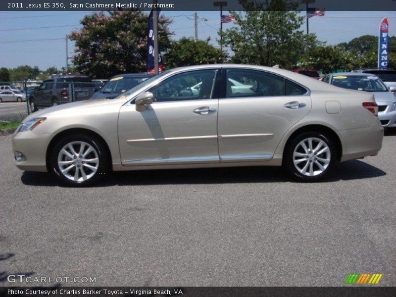 Satin Cashmere Metallic / Parchment 2011 Lexus ES 350