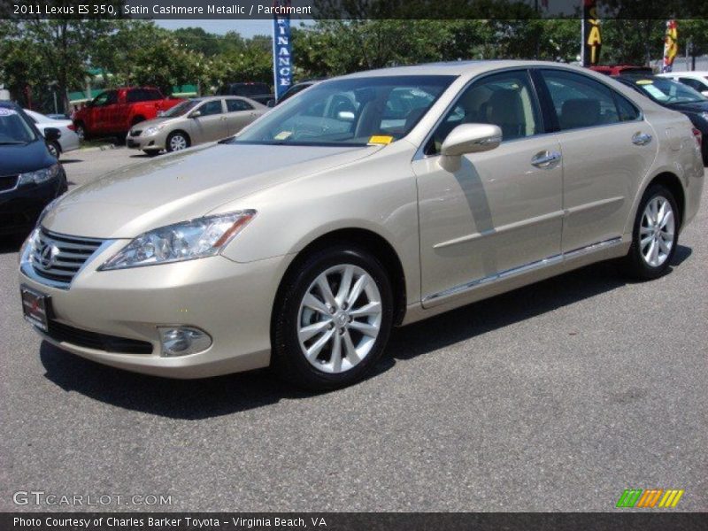 Satin Cashmere Metallic / Parchment 2011 Lexus ES 350