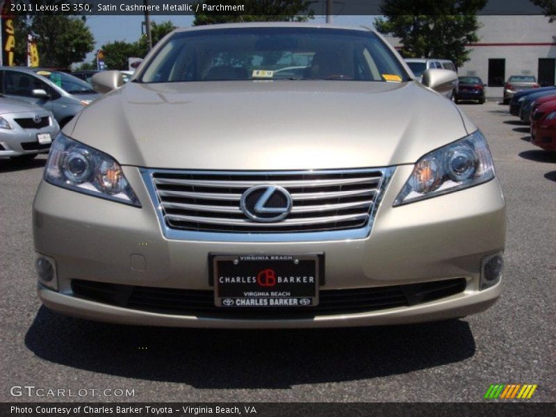 Satin Cashmere Metallic / Parchment 2011 Lexus ES 350