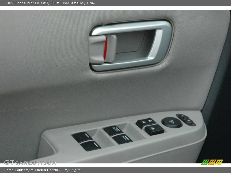 Billet Silver Metallic / Gray 2009 Honda Pilot EX 4WD