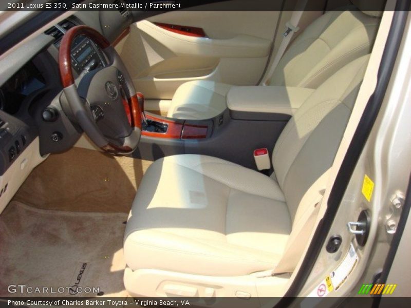 Satin Cashmere Metallic / Parchment 2011 Lexus ES 350