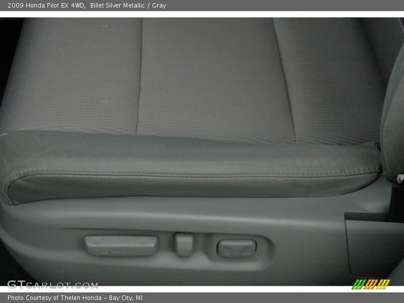 Billet Silver Metallic / Gray 2009 Honda Pilot EX 4WD