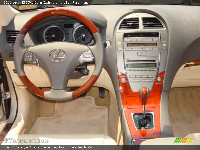 Satin Cashmere Metallic / Parchment 2011 Lexus ES 350