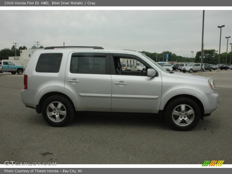 Billet Silver Metallic / Gray 2009 Honda Pilot EX 4WD