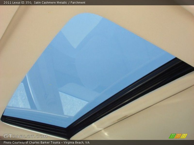 Satin Cashmere Metallic / Parchment 2011 Lexus ES 350