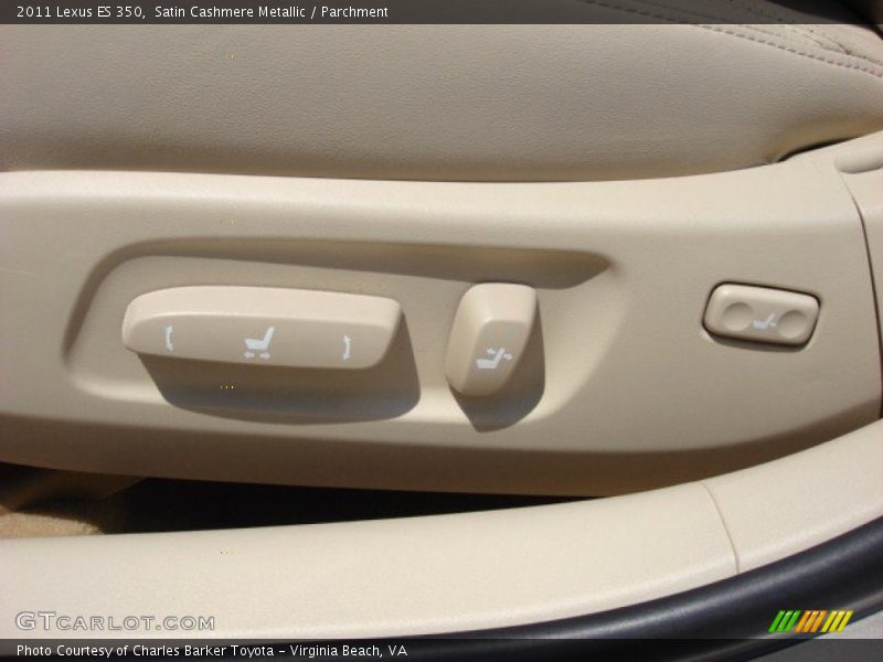 Satin Cashmere Metallic / Parchment 2011 Lexus ES 350