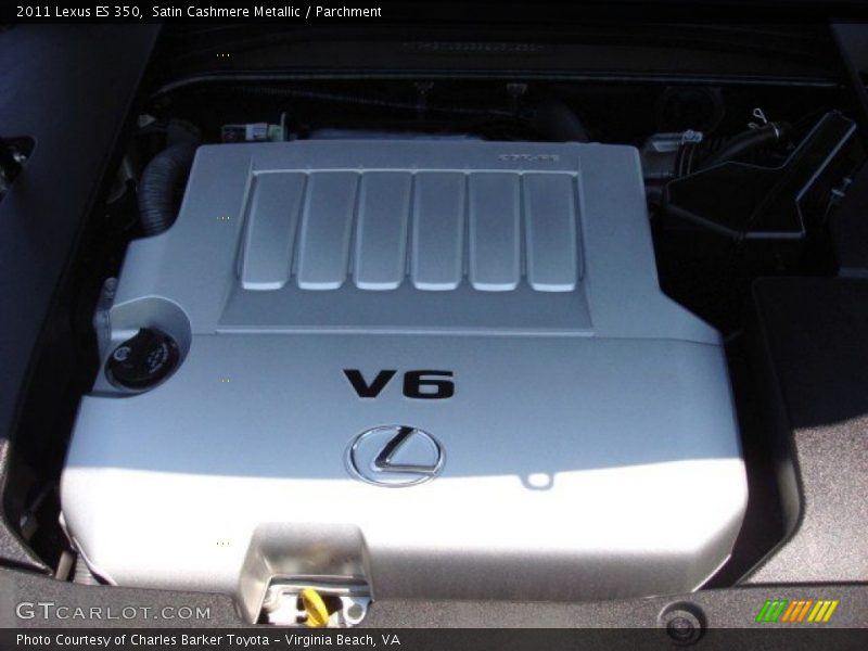 Satin Cashmere Metallic / Parchment 2011 Lexus ES 350