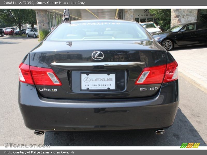 Smoky Granite Mica / Light Gray 2008 Lexus ES 350
