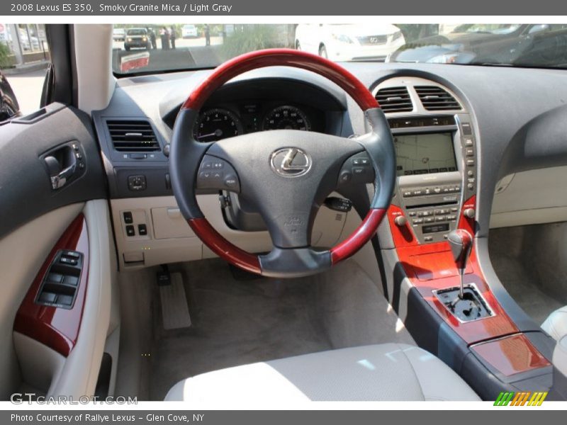 Smoky Granite Mica / Light Gray 2008 Lexus ES 350