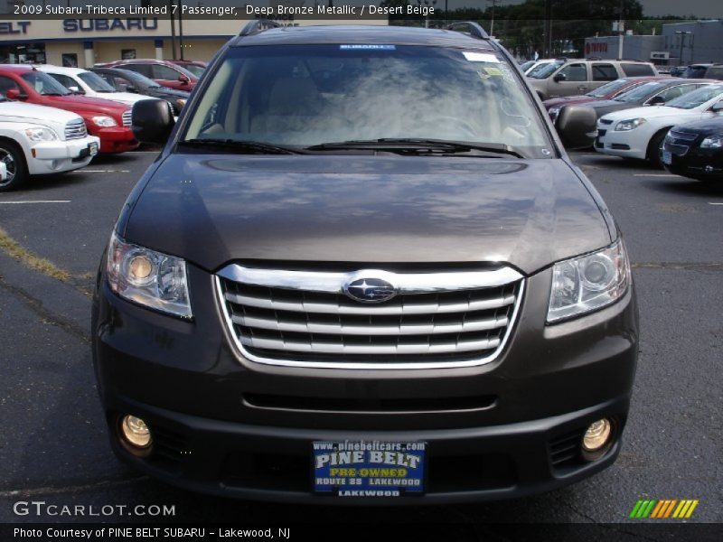 Deep Bronze Metallic / Desert Beige 2009 Subaru Tribeca Limited 7 Passenger