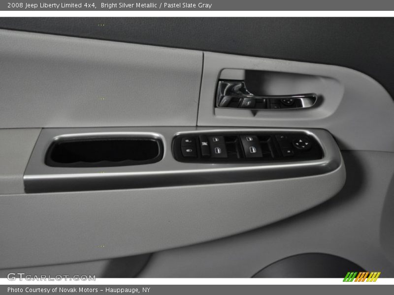 Bright Silver Metallic / Pastel Slate Gray 2008 Jeep Liberty Limited 4x4