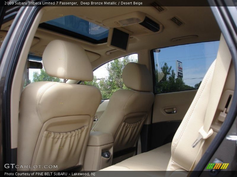 Deep Bronze Metallic / Desert Beige 2009 Subaru Tribeca Limited 7 Passenger