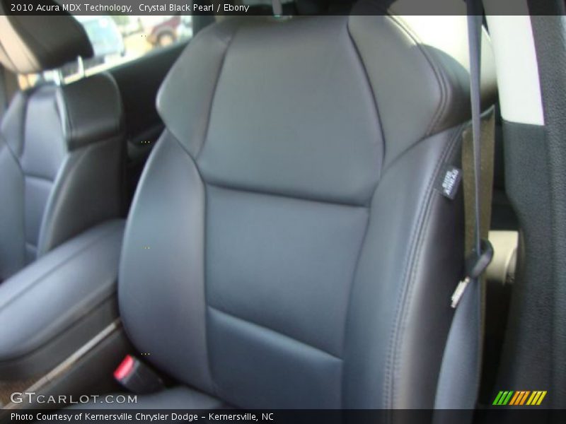 Crystal Black Pearl / Ebony 2010 Acura MDX Technology