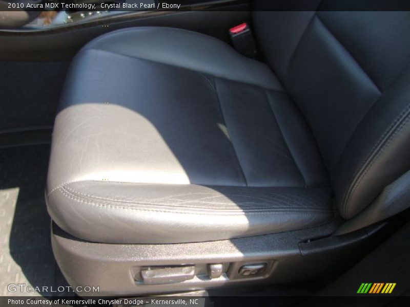 Crystal Black Pearl / Ebony 2010 Acura MDX Technology