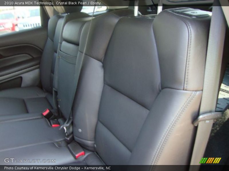 Crystal Black Pearl / Ebony 2010 Acura MDX Technology