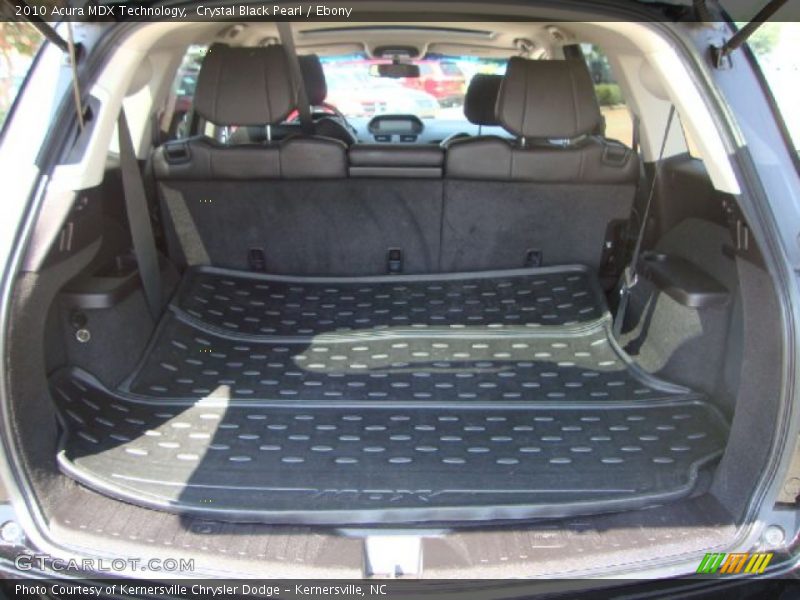 Crystal Black Pearl / Ebony 2010 Acura MDX Technology