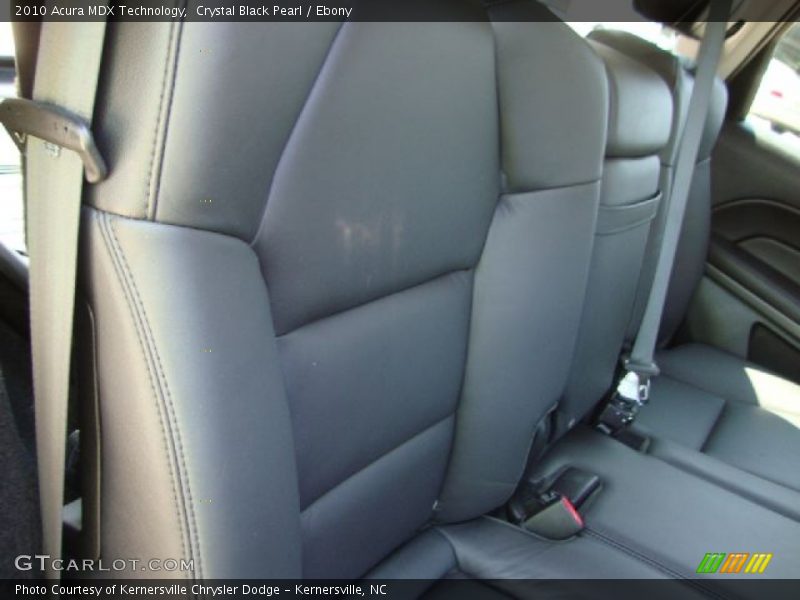 Crystal Black Pearl / Ebony 2010 Acura MDX Technology