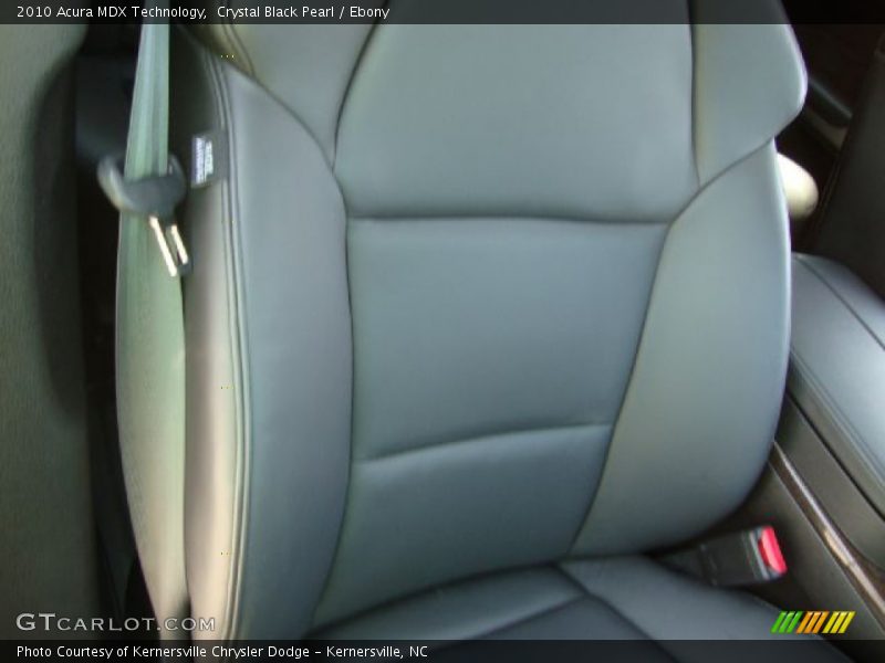 Crystal Black Pearl / Ebony 2010 Acura MDX Technology