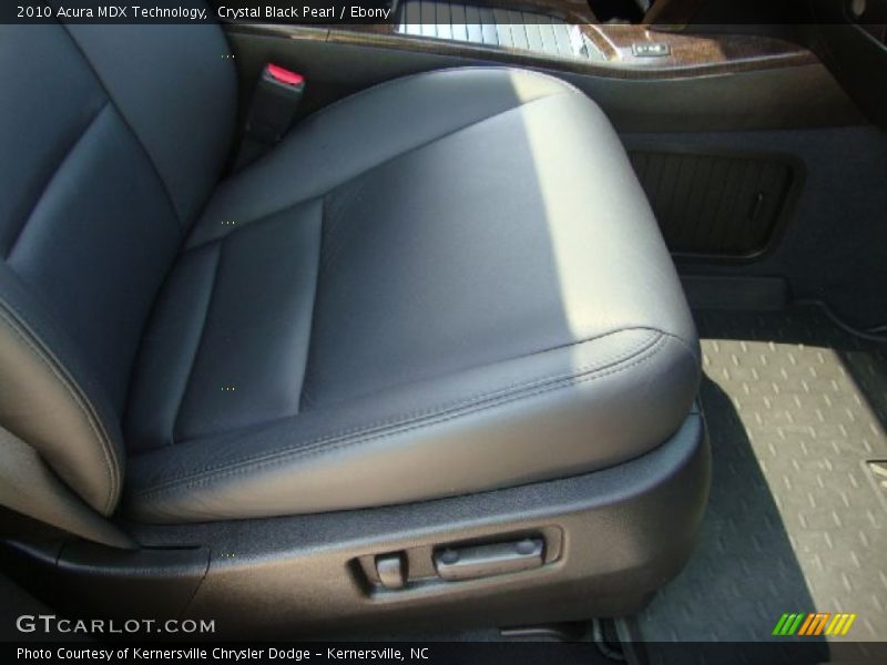 Crystal Black Pearl / Ebony 2010 Acura MDX Technology