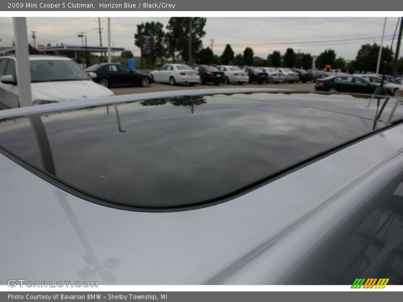 Horizon Blue / Black/Grey 2009 Mini Cooper S Clubman