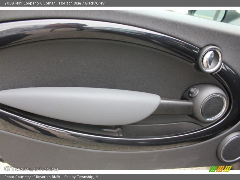 Horizon Blue / Black/Grey 2009 Mini Cooper S Clubman