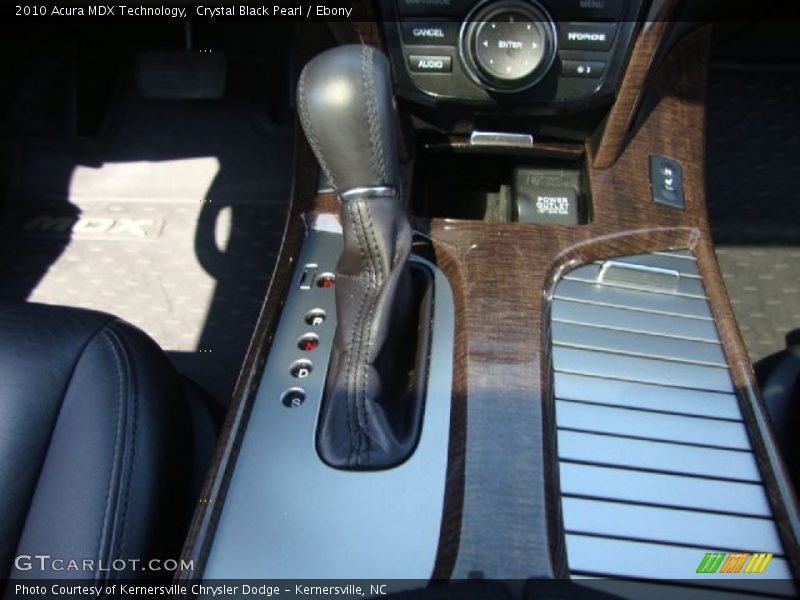 Crystal Black Pearl / Ebony 2010 Acura MDX Technology