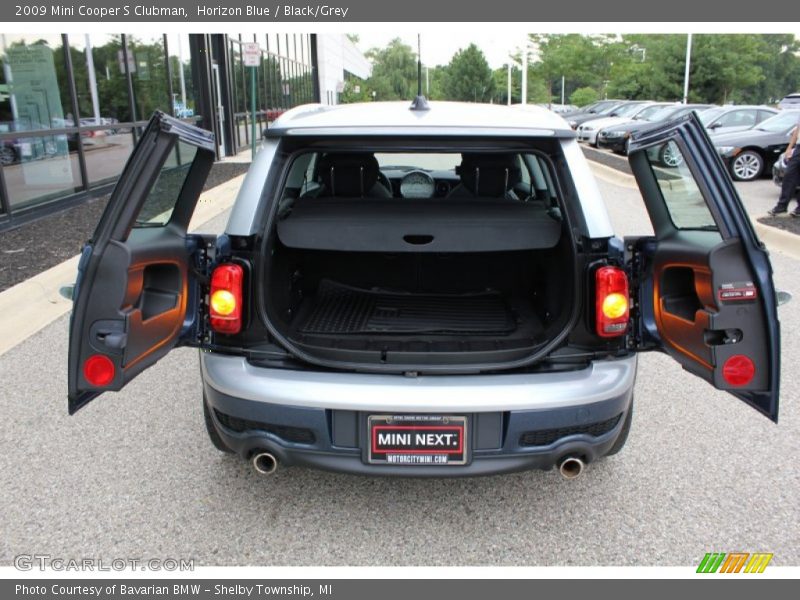 Horizon Blue / Black/Grey 2009 Mini Cooper S Clubman