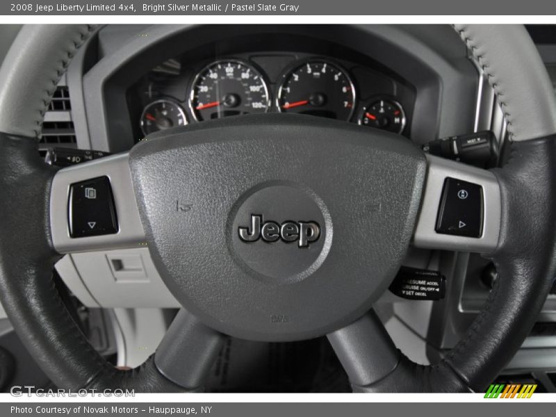 Bright Silver Metallic / Pastel Slate Gray 2008 Jeep Liberty Limited 4x4