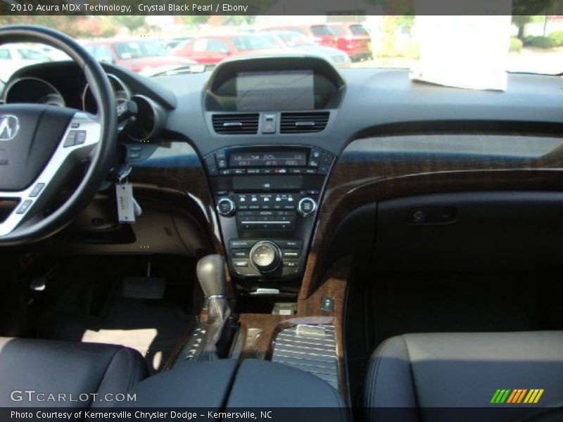 Crystal Black Pearl / Ebony 2010 Acura MDX Technology