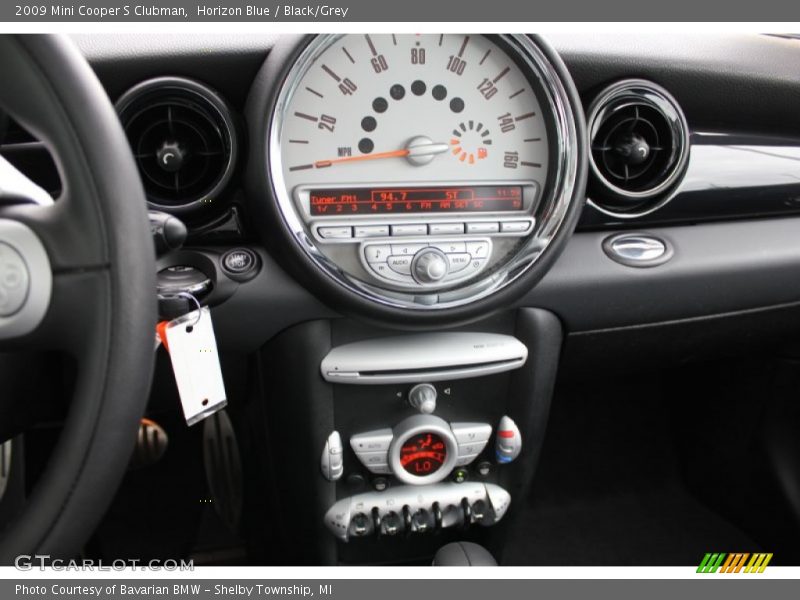 Horizon Blue / Black/Grey 2009 Mini Cooper S Clubman