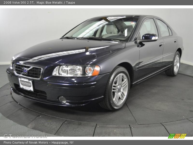 Magic Blue Metallic / Taupe 2008 Volvo S60 2.5T