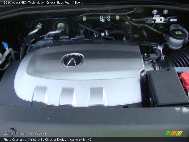 Crystal Black Pearl / Ebony 2010 Acura MDX Technology