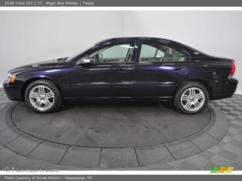 Magic Blue Metallic / Taupe 2008 Volvo S60 2.5T