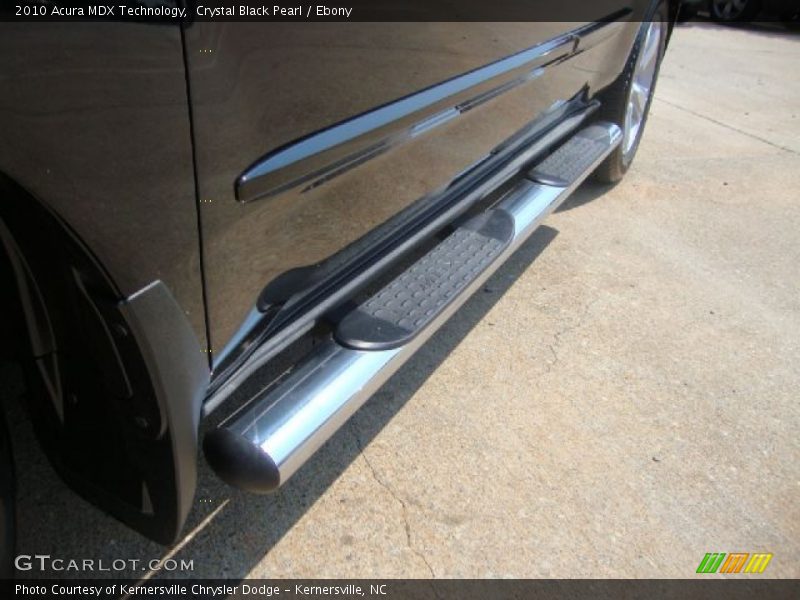 Crystal Black Pearl / Ebony 2010 Acura MDX Technology
