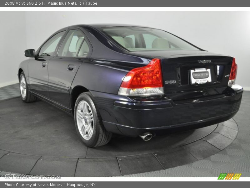 Magic Blue Metallic / Taupe 2008 Volvo S60 2.5T