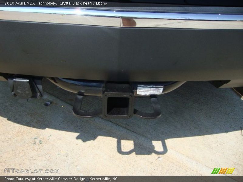 Crystal Black Pearl / Ebony 2010 Acura MDX Technology