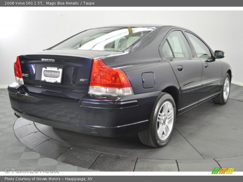 Magic Blue Metallic / Taupe 2008 Volvo S60 2.5T