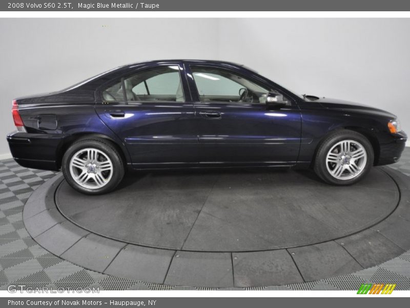 Magic Blue Metallic / Taupe 2008 Volvo S60 2.5T